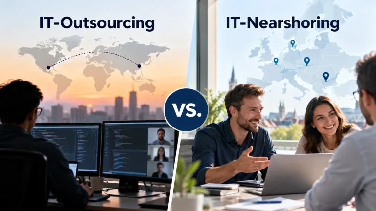 IT Nearshoring vs. IT Outsourcing