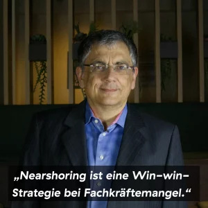 Davide Criscione, Nearshoring im Fokus